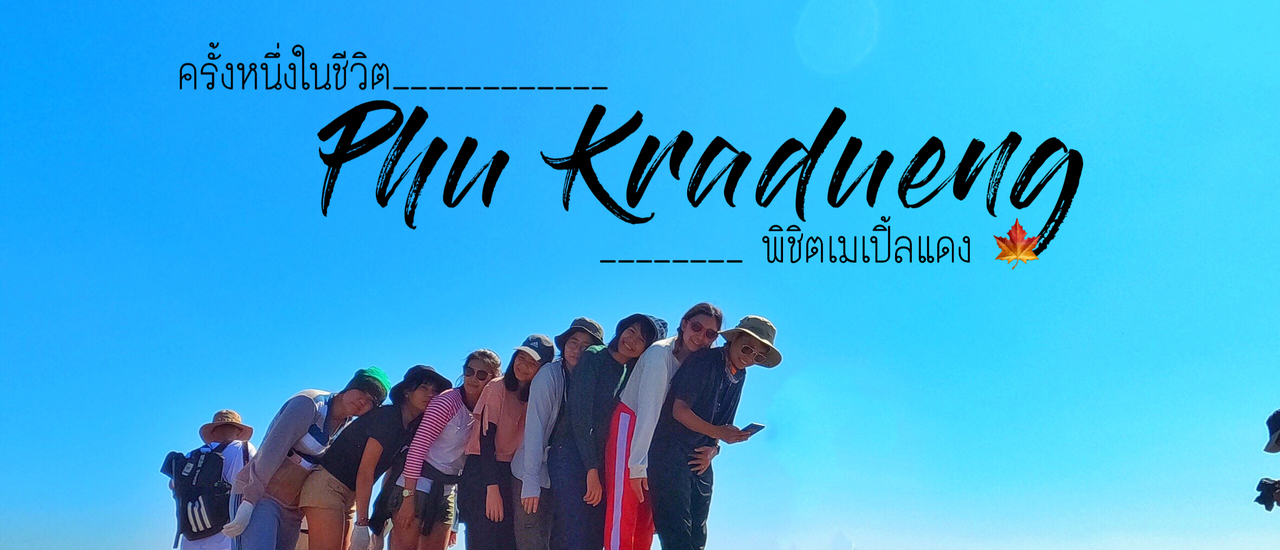 cover ล่าใบเมเปิ้ลแดง ที่ภูกระดึง 3 วัน 2 คืน ช่วงวันรัฐธรรมนูญ