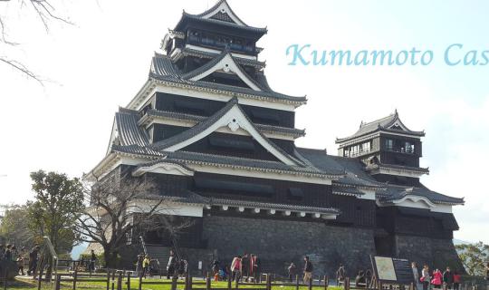 cover ปราสาท คุมาโมโต้  :  Kumamoto Castle