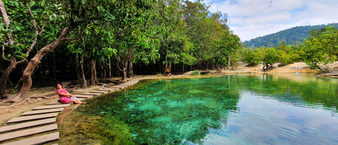 cover สระมรกต น้ำตกร้อน ออนเซ็นใสๆ Unseen กระบี่^^