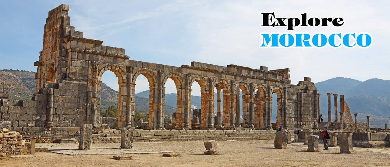 cover Explore MOROCCO#2 : Roman city of Volubilis