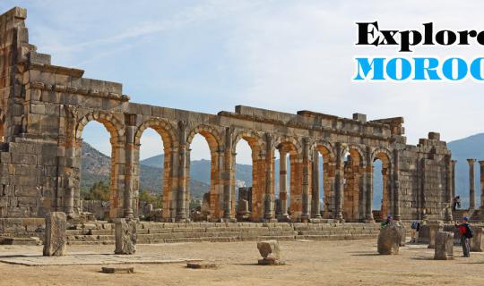 cover Explore MOROCCO#2 : Roman city of Volubilis