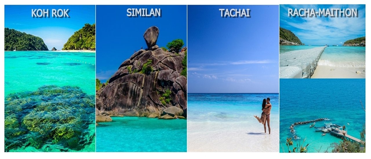 cover ★★★ One-Day Trip to 4 Islands of the Andaman Sea during Summer Time ★★★
