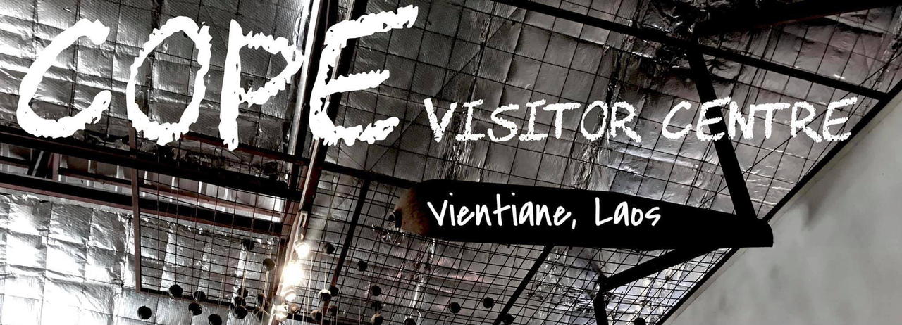 cover ระลึกถึงเรื่องราวระเบิดที่พิพิธภัณฑ์ COPE Visitor Centre เวียงจันทร์ ประเทศลาว