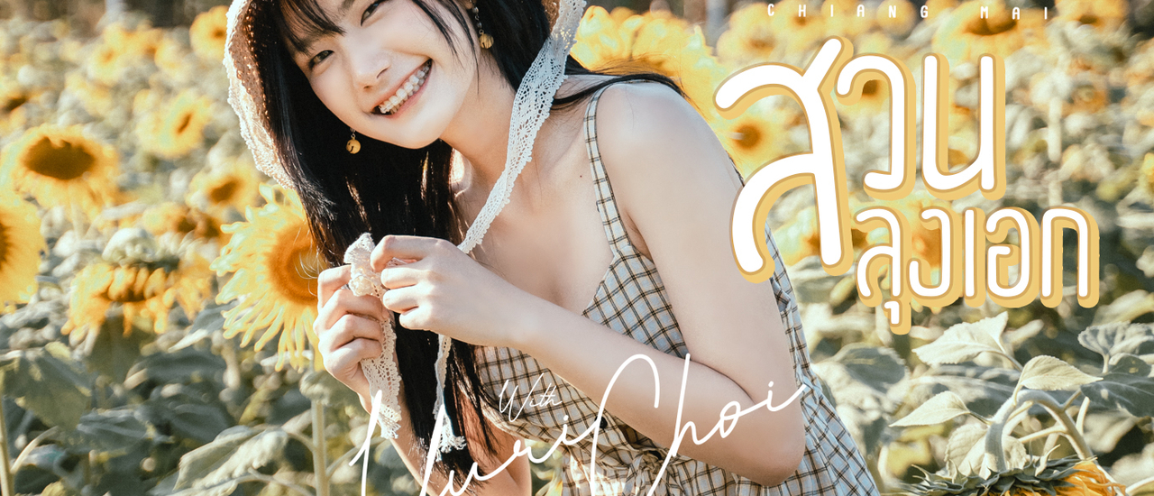 cover สวนลุงเอก เชียงใหม่ สดใสไปกับทานตะวัน