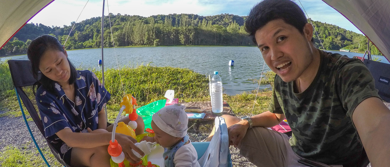 cover ทริปส่งท้ายปี 63 พาหนูน้อยกางเต็นท์ครั้งแรก ขับรถเล่นเขาระเบิด