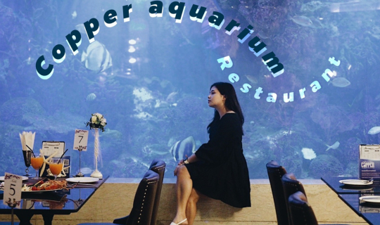 Cover 🐟 กินปู ดูปลา ที่ 𝐂𝐨𝐩𝐩𝐞𝐫 𝐀𝐪𝐮𝐚𝐫𝐢𝐮𝐦 𝐫𝐞𝐬𝐭𝐚𝐮𝐫𝐚𝐧�...