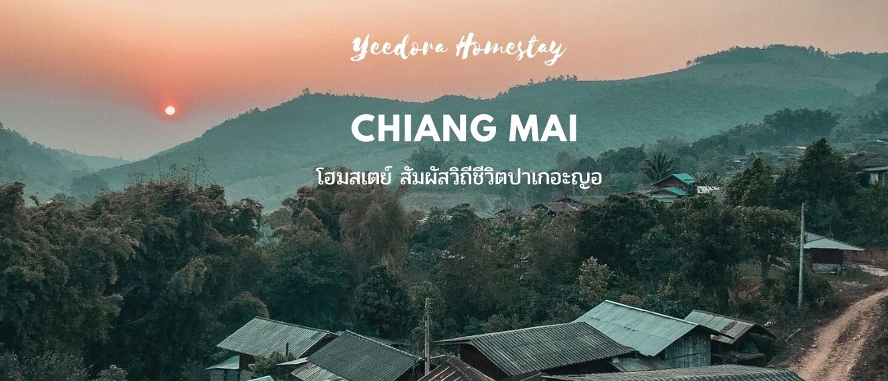 cover Yeedora โฮมสเตย์สัมผัสวิถีชีวิตปะกาเกอะญอ กัลยานิวัฒนา เชียงใหม่