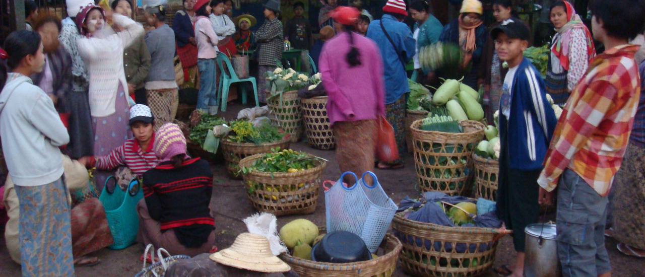 cover พม่าวันฟ้าใส ตอนที่ 5 ชมตลาดเช้าเมืองแปร