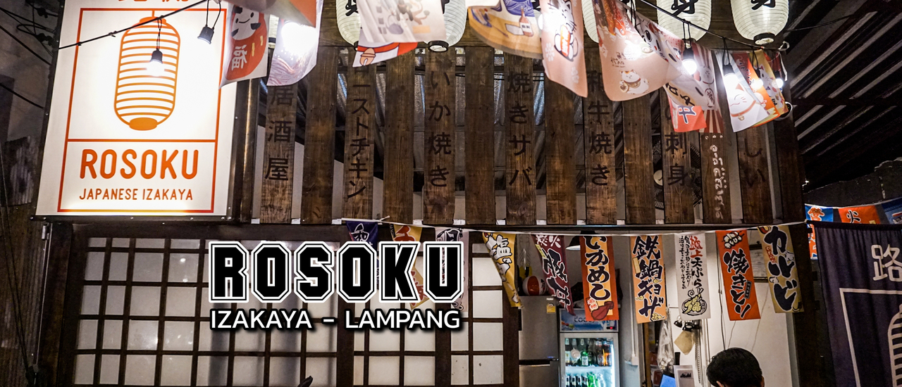 cover Rosoku Japanese Izakaya Lampang