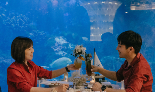 Cover ดินเนอร์สุดหรู บรรยากาศใต้ทะเลที่  Copper Aquarium Restaurant...