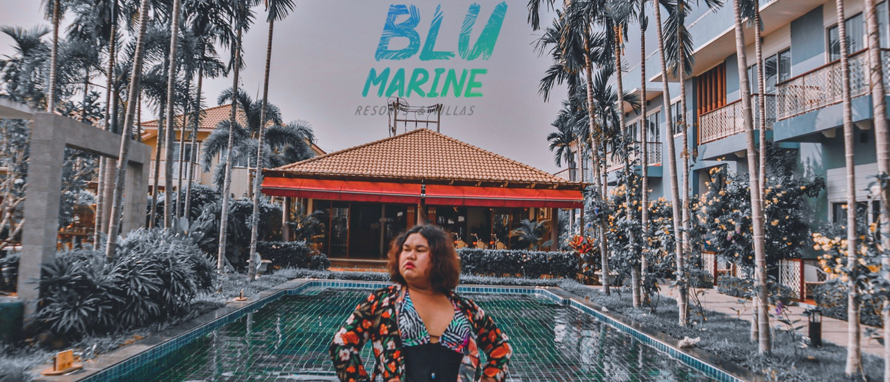 cover 𝔹𝕃𝕌 𝕄𝔸ℝ𝕀ℕ𝔼 ℍ𝕦𝕒 ℍ𝕚𝕟 ℝ𝕖𝕤𝕠𝕣𝕥 𝕒𝕟𝕕 𝕍𝕚𝕝𝕝𝕒𝕤 รีสอร์ทสไตล์บูติกแบบไทยร่วมสมัย สุดน่ารักใจกลางหัวหิน ดีต่อใจใครๆ ก็อยากบอก