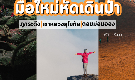 cover มือใหม่หัดเดินป่า แนะนำสถานที่แบบละเอียด ไม่มีรถส่วนตัวก็ไปเที่ยวได้