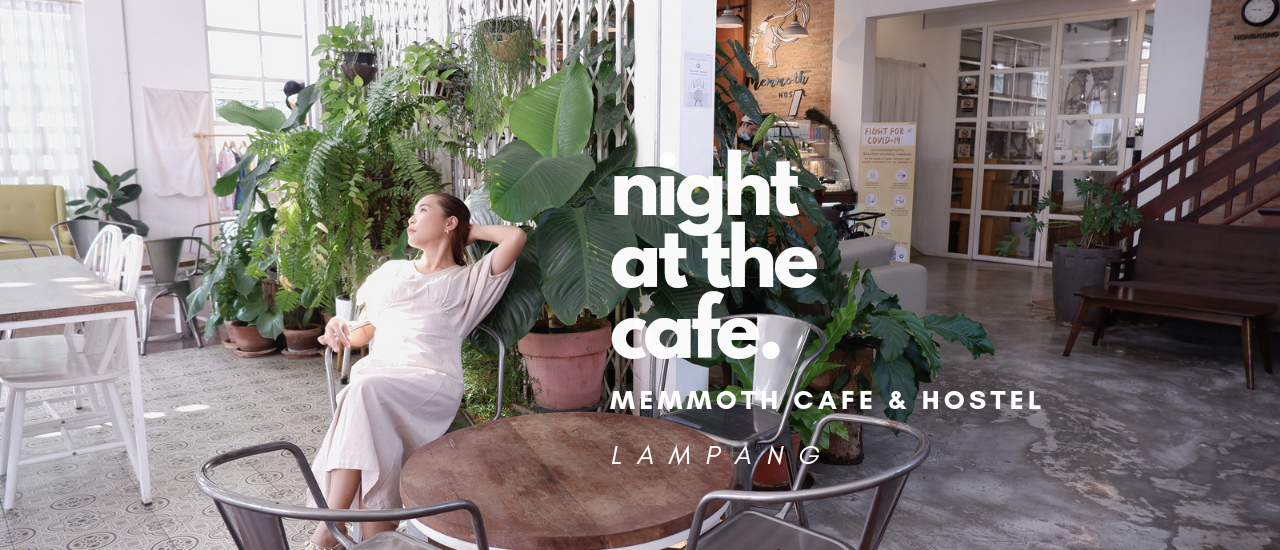 cover คืนนั้น ฉันค้างที่คาเฟ่ | Memmoth Cafe & Hostel ลำปาง