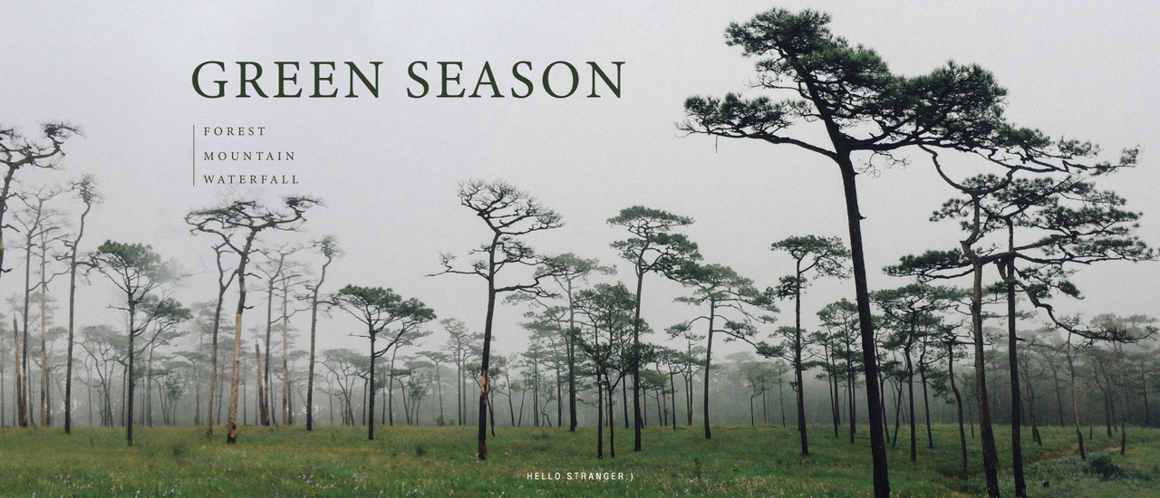 cover Green Season : 10 สถานที่ท่องเที่ยวทั่วไทยหน้าฝน เอาใจสายธรรมชาติ