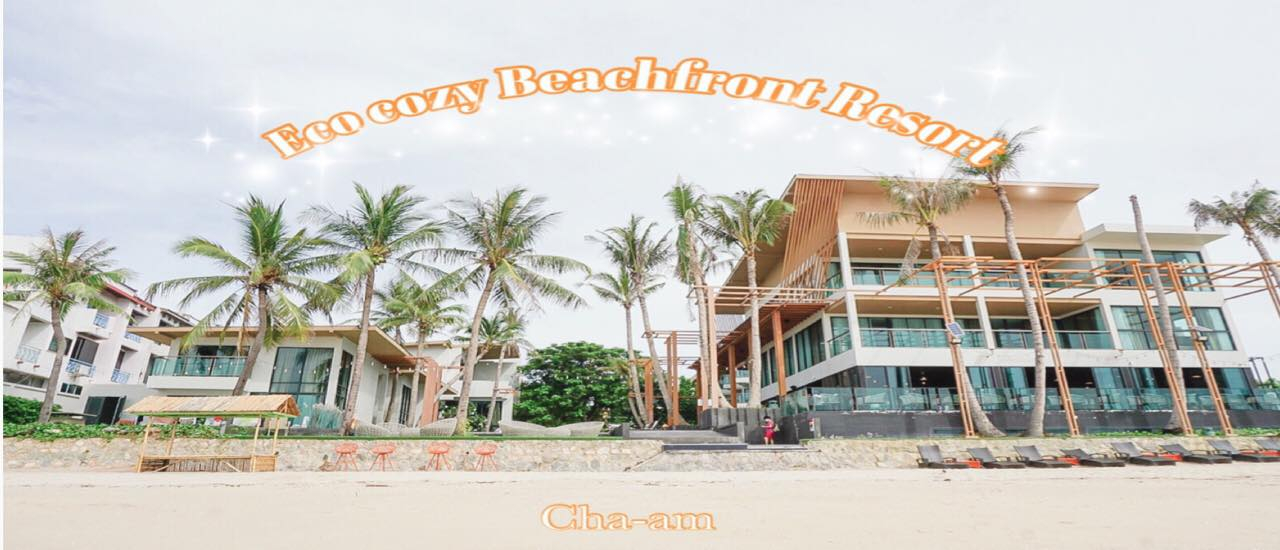 cover Eco Cozy Beachfront Resort  ที่พักสุดชิลล์ติดทะเลชะอำ!!