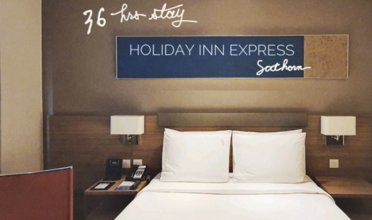 cover รีวิว Holiday Inn Express Bangkok Sathorn พักผ่อนเต็มที่กับ 36 hours stay