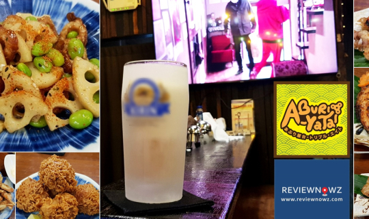 Cover นั่งบาร์ญี่ปุ่นกินดื่มกับอาหารสไตล์กับแกล้มที่ Aburi Yatai @ ธนิยะ ส...