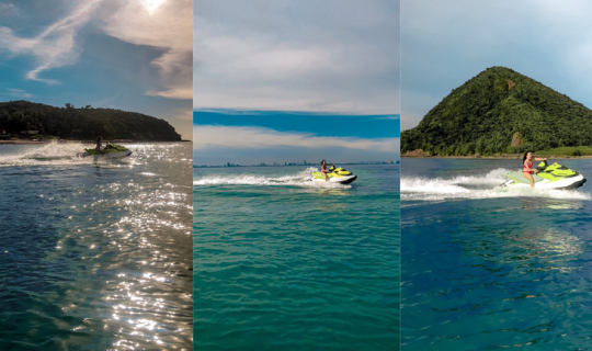 Cover รีวิวพัทยา : Island Hopping ขี่เจ๊ตสกีข้ามทะเล วาร์ปไปเกาะ(เกือบ)ส่ว...