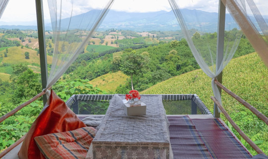 cover รีวิวคาเฟ่ >>> "น่านเนทีฟ กิ่วม่วง" Nan Native Kew Muang 🌿🌳⛰ บรรยากาศสุดปัง เต็ม 100 ไม่หักจ้าา