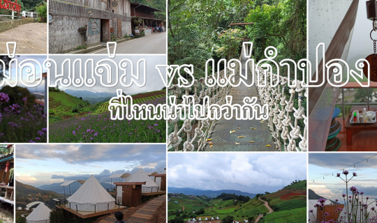 cover ม่อนแจ่ม & แม่กำปอง ไปง่ายแสนสบาย  ไม่มีรถก็เที่ยวได้
