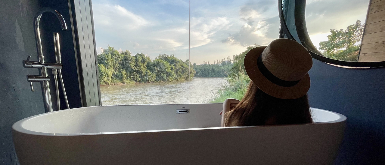 cover The Tryst River Kwai รีสอร์ทสุดชิค ริมแม่น้ำแควน้อย💕