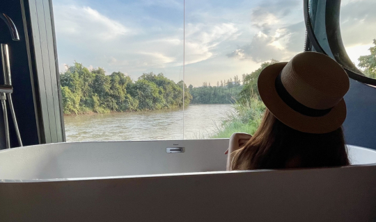 cover The Tryst River Kwai รีสอร์ทสุดชิค ริมแม่น้ำแควน้อย💕