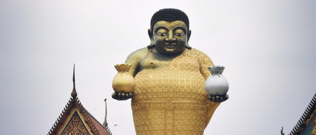 cover ไหว้หลวงพ่อโต ขอโชคลาภพระสังกัจจายน์ วัดสาขลา อายุกว่า 100 ปี หนึ่งเดียวของจังหวัดสมุทรปราการที่มีพระปรางค์เอียง เป็นสัญลักษณ์