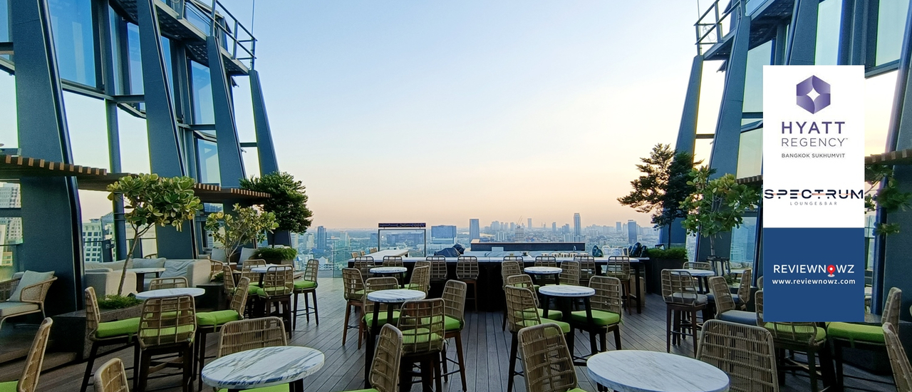 cover โปรโมชั่น Free Flow ดื่มไม่อั้นท่ามกลางวิวดาดฟ้าใจกลางสุขุมวิทที่ Spectrum Lounge & Bar @ Hyatt Regency Bangkok Sukhumvit