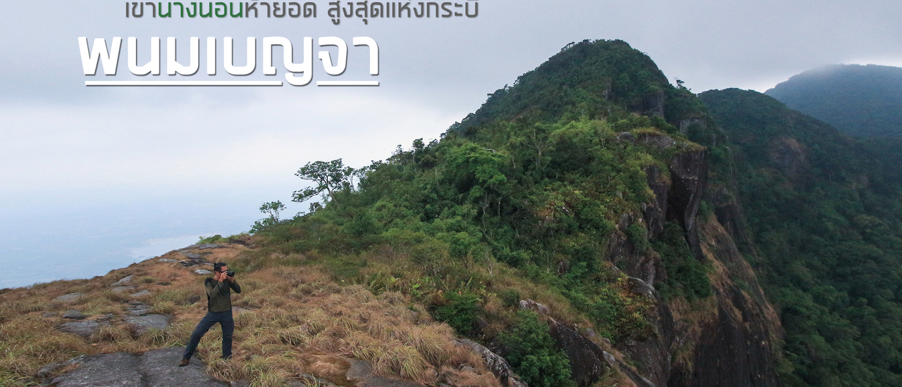 cover เขาพนมเบญจา นางนอนห้ายอด สูงสุดแห่งกระบี่