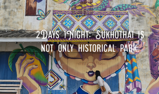 cover 2 Days 1 Night: Sukhothai is not only historical park