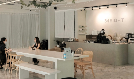 Cover 34Eight คาเฟ่สีขาวมุมสงบในอารีย์...