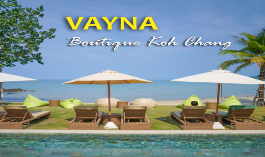 cover ป๋าเกียรติพาเที่ยว VAYNA Boutique Koh Chang (เวย์นา บูติก เกาะช้าง)