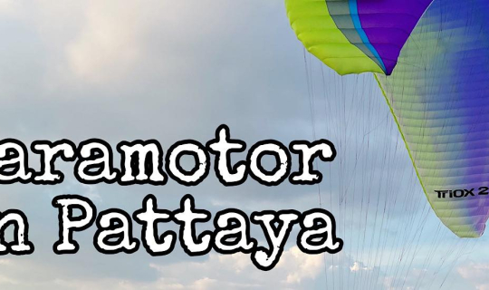 Cover Paramotor in Pattaya...