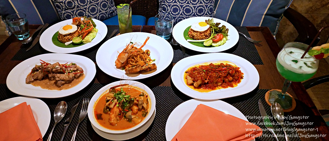 cover มื้อเย็นเต็มโต๊ะ Dinner @ The Bayview Pattaya