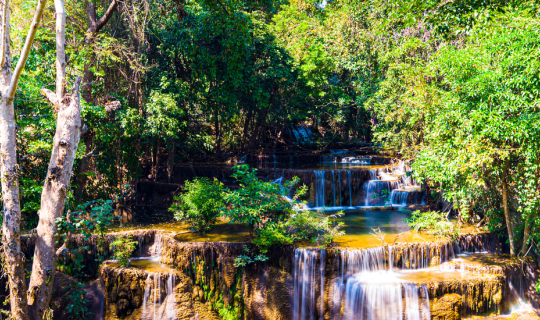 cover น้ำตกห้วยแม่ขมิ้น ถ้ำธารลอดใหญ่