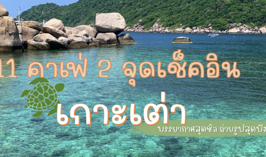 Cover 11 คาเฟ่ 2 จุดเช็คอิน เกาะเต่า ไม่ไปไม่ได้แล้ว...