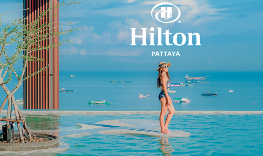 cover Hilton Pattaya โฉมใหม่ กับวิวสุดปังในพัทยา