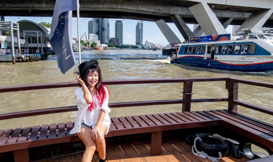 cover .....รีวิว โรงแรม  รอยัล ออคิด เชอราตัน  Royal Orchid Sheraton  แบบ  One Night in Bangkok กับแม่ประนอม จ้า