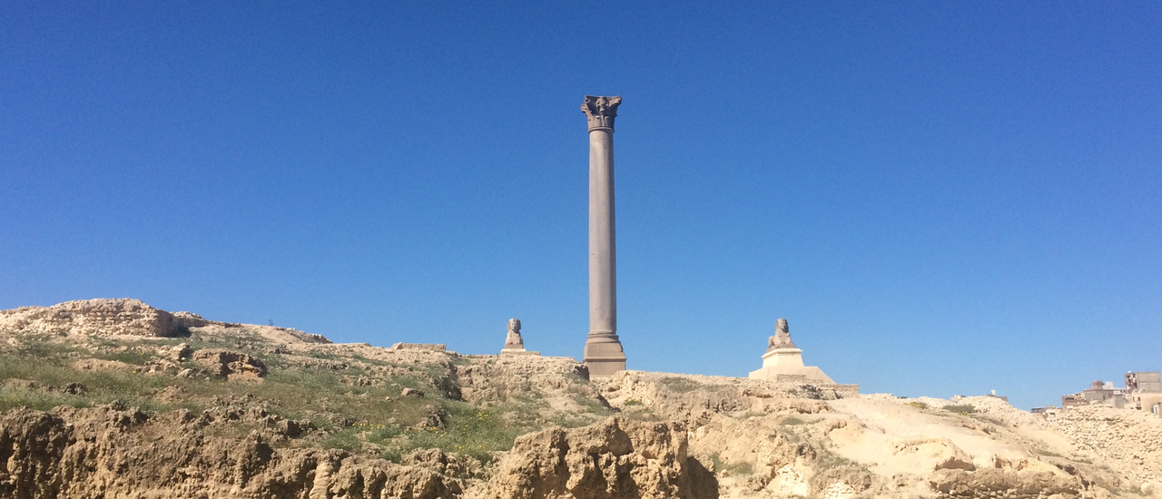 cover อียิปต์ ความลับริมขอบฟ้า ในวันที่เทพเจ้าลาจาก ตอนที่ 5 อลังการเสาปอมเปย์ กับวิหารที่ถูกฝังจมดิน