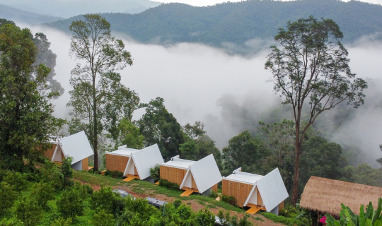 Cover Morning Cloud ที่พักเชียงใหม่ สไตล์ญี่ปุ่นหลังเล็กกลางหุบเขาสุดมินิม...