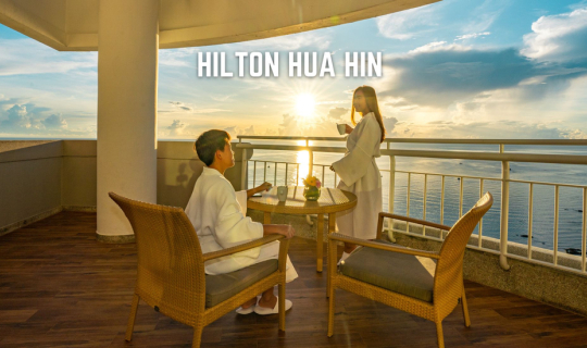 cover รีวิว โรงแรมฮิลตัน หัวหิน รีสอร์ท แอนด์ สปา (Hilton Hua Hin Resort & Spa) โรงแรม 5 ดาว หัวหิน ติดทะเล บรรยากาศดี