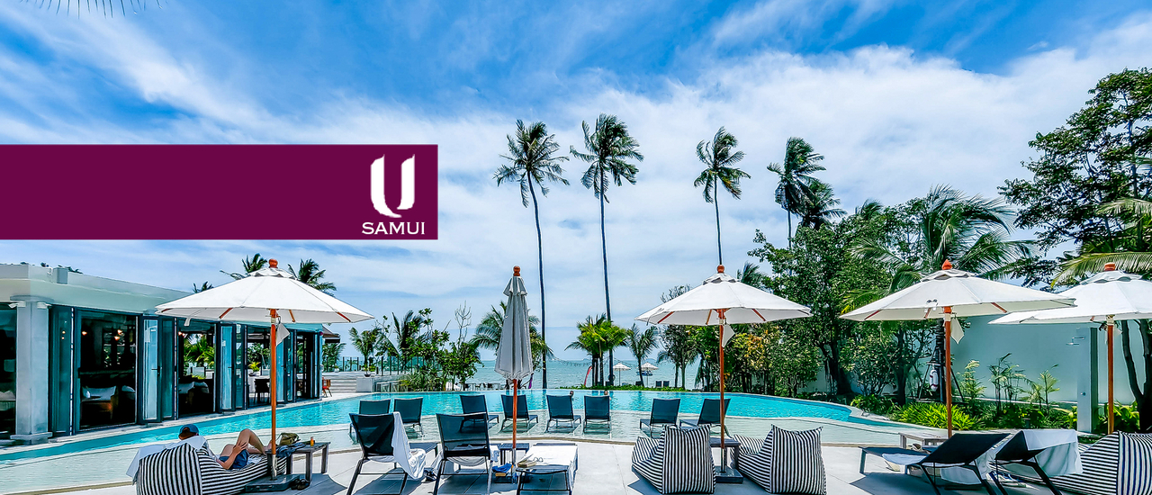 cover U Samui : ยู สมุย + + + + + รีสอร์ท 5 ดาว บรรยากาศฮาวายเอี้ยน ใหม่ล่าสุด แห่งเกาะสมุย ♥