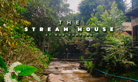 cover The Stream House วิลล่าแม่กำปอง ที่นอนริมลำธาร