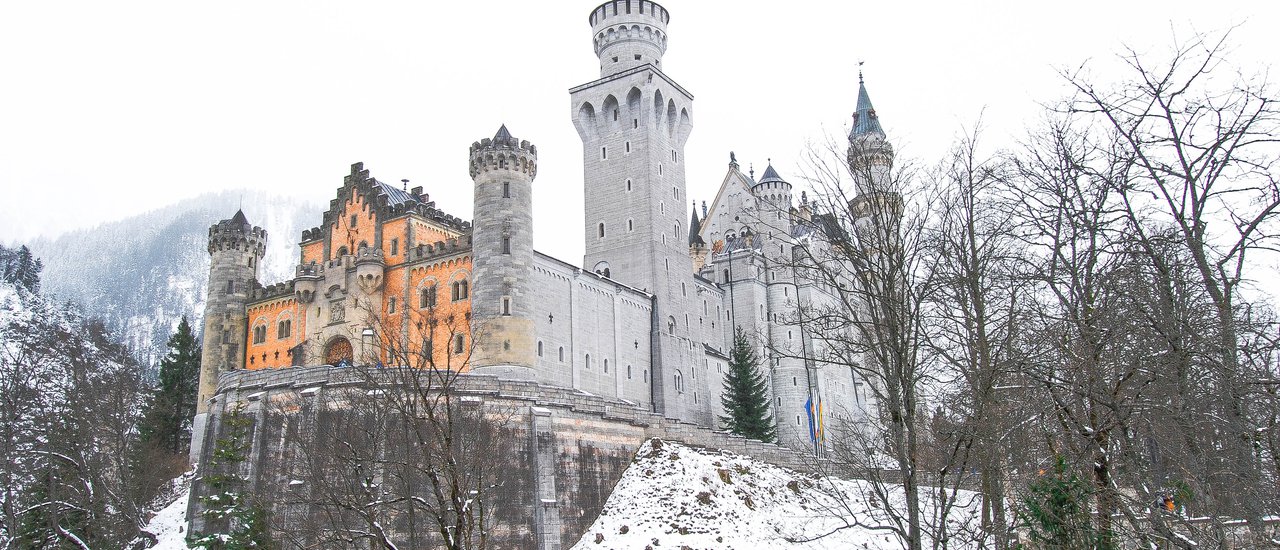 cover "A Train Trip" to Fussen, a Fairytale-Castle Town