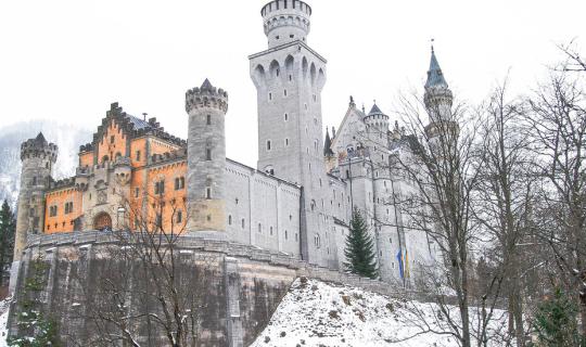 cover "A Train Trip" to Fussen, a Fairytale-Castle Town