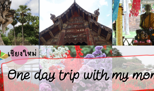Cover เชียงใหม่: One day trip with my mom...