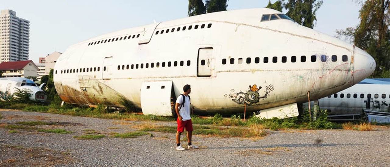 cover Airplane Graveyard in Bangkok!?