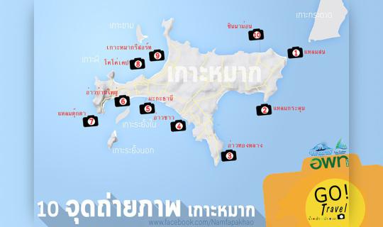 cover 10 จุดถ่ายภาพ รอบเกาะหมาก ( Koh Mak Castaway ภาคสรุป )