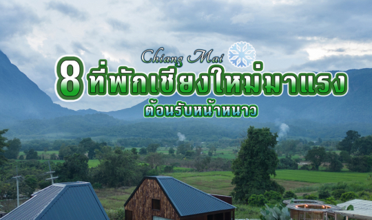 cover 8 ที่พักเชียงใหม่ ต้อนรับหน้าหนาวยอดนิยม