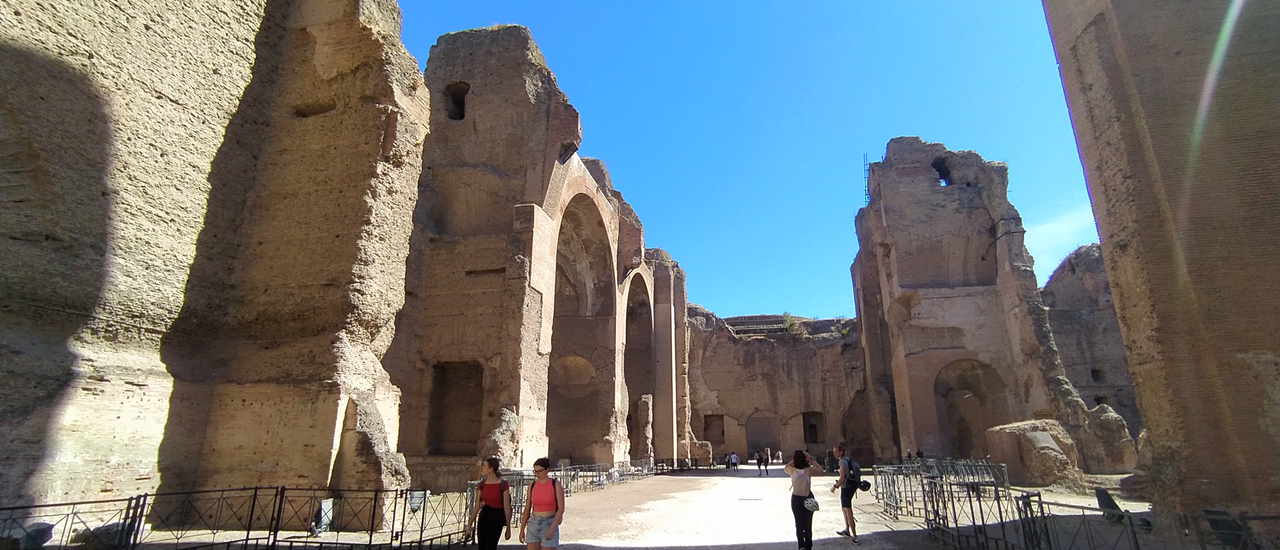 cover ทริปหลงเดี่ยว 22 วัน@ยุโรป ตอนที่ 2 Bath of Caracalla โรงอาบน้ำโรมันโบราณณ สนามแข่งม้ายุคโรมัน และการเดินทางในโรม ประเทศอิตาลี